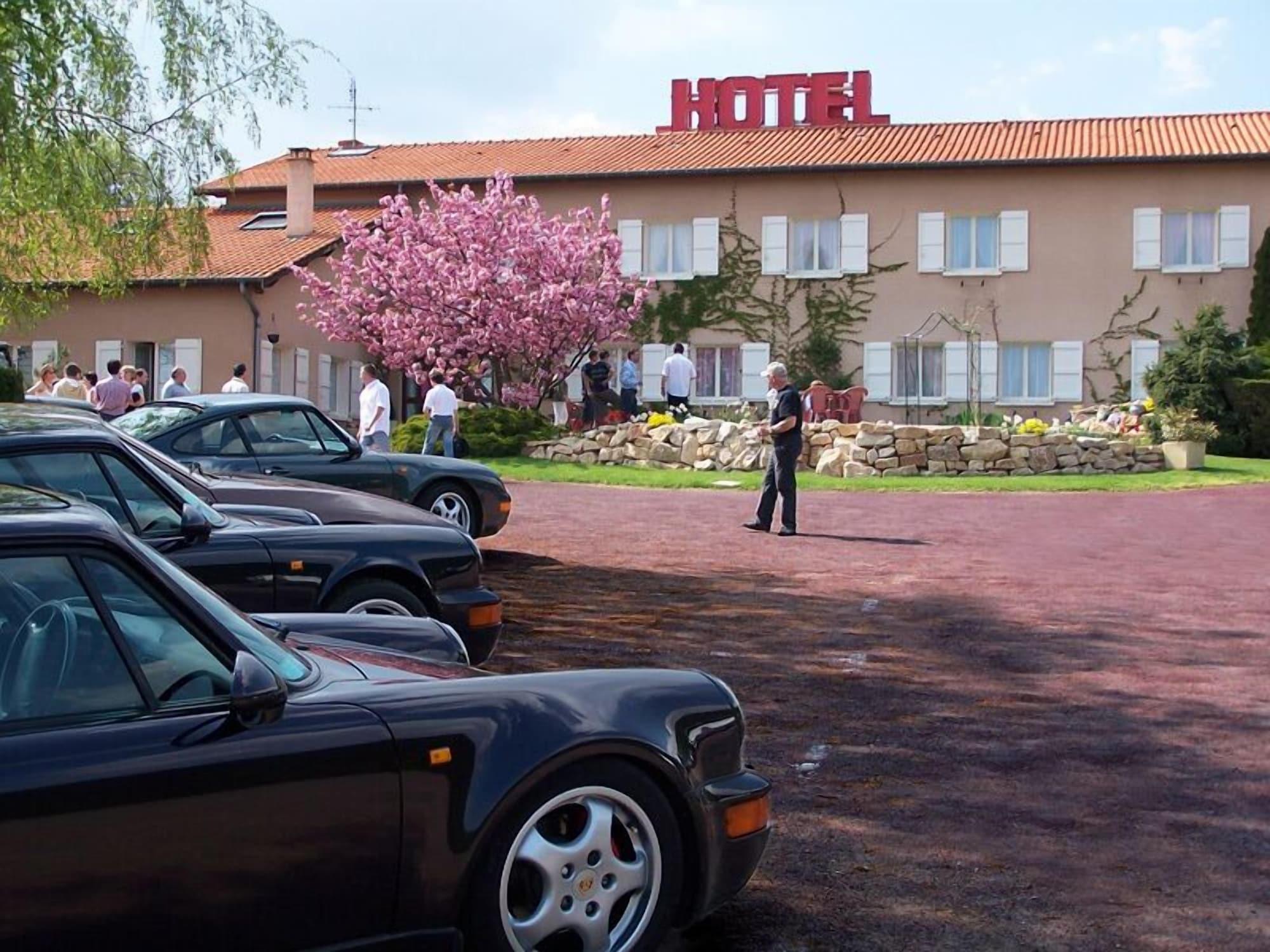 Logis Hotel Des Grands Vins Fleurie Buitenkant foto