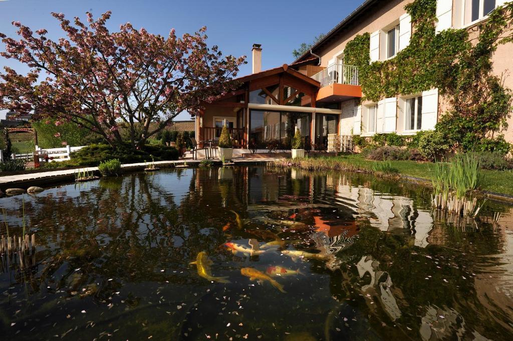 Logis Hotel Des Grands Vins Fleurie Kamer foto